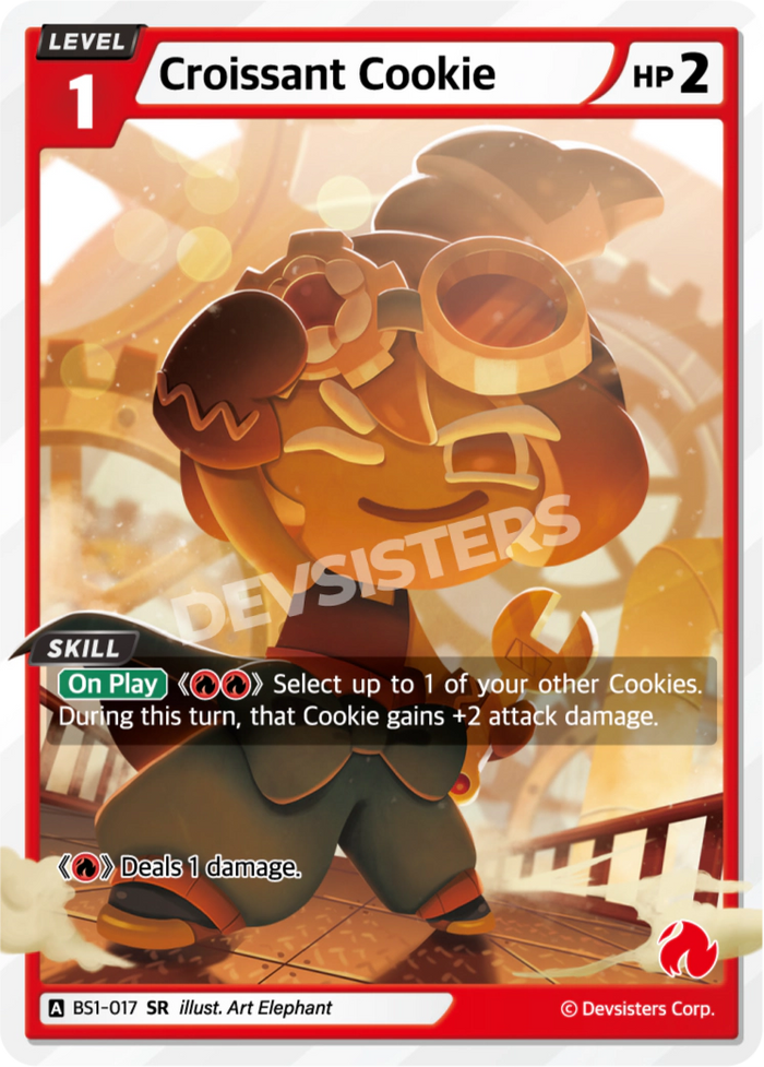 Croissant Cookie - BS1-017 [SR]