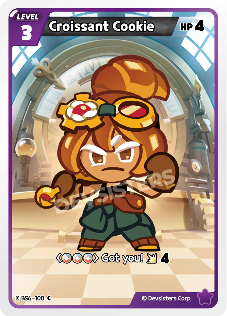 Croissant Cookie - BS6-100 [C]