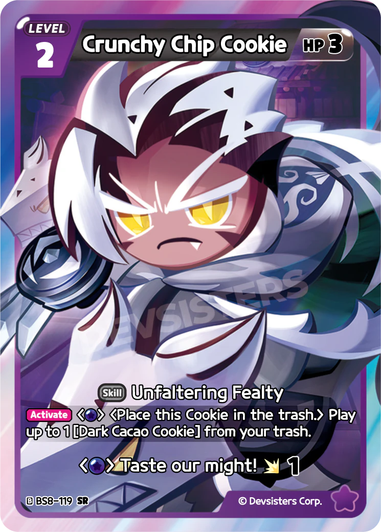 Crunchy Chip Cookie - BS8-119 [SR]