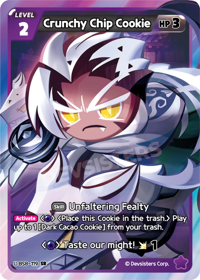 Crunchy Chip Cookie - BS8-119 [SR]