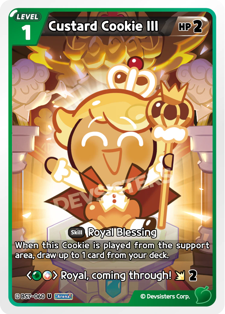 Custard Cookie III - BS7-060 [U]