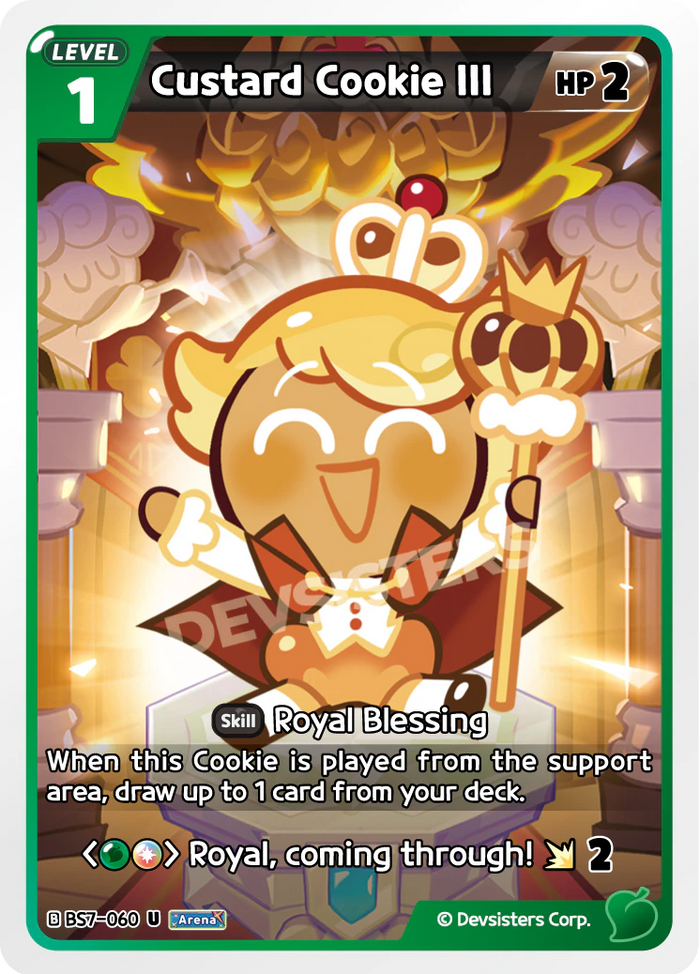 Custard Cookie III - BS7-060 [U]