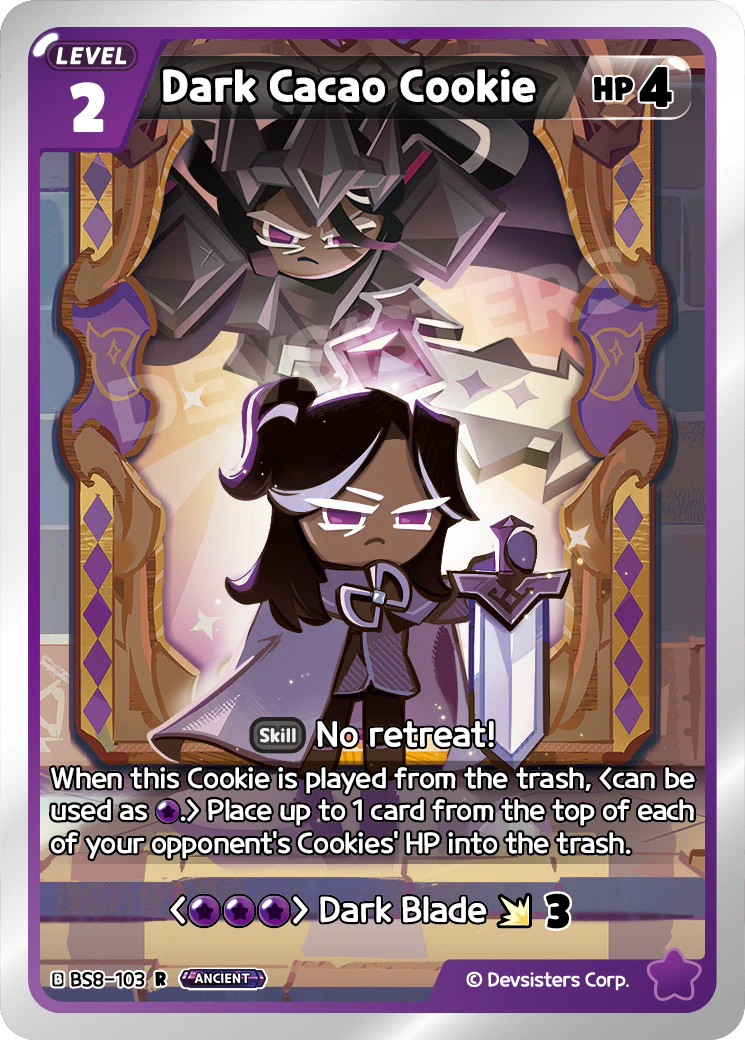 Dark Cacao Cookie - BS8-103 [R]