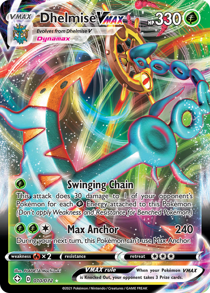 Dhelmise VMAX - 010/72 - Shining Fates