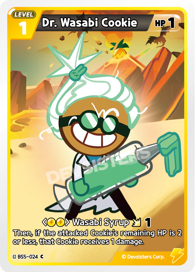 Dr. Wasabi Cookie - BS5-024 [C]