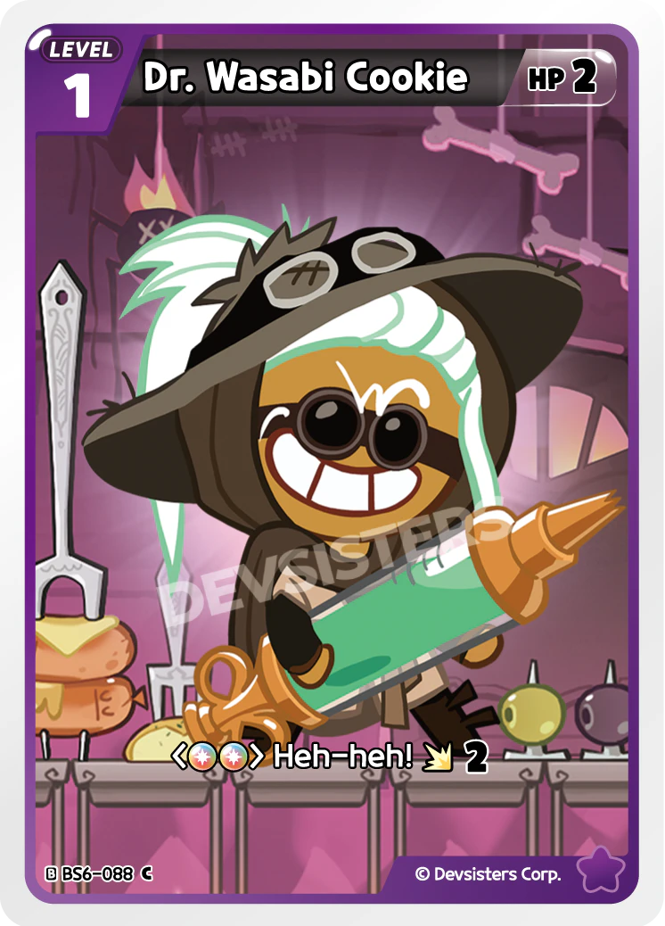 Dr. Wasabi Cookie - BS6-088 [C]