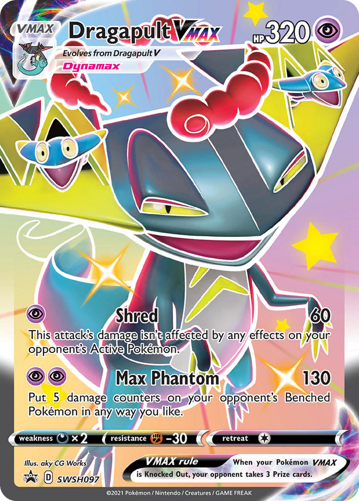 Dragapult VMAX - SWSH097/307 - Black Star Promos