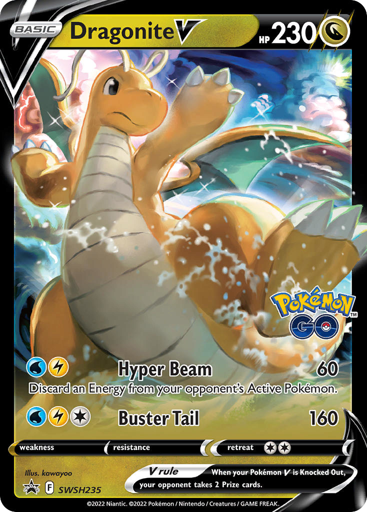 Dragonite V - SWSH235/307 - Black Star Promos