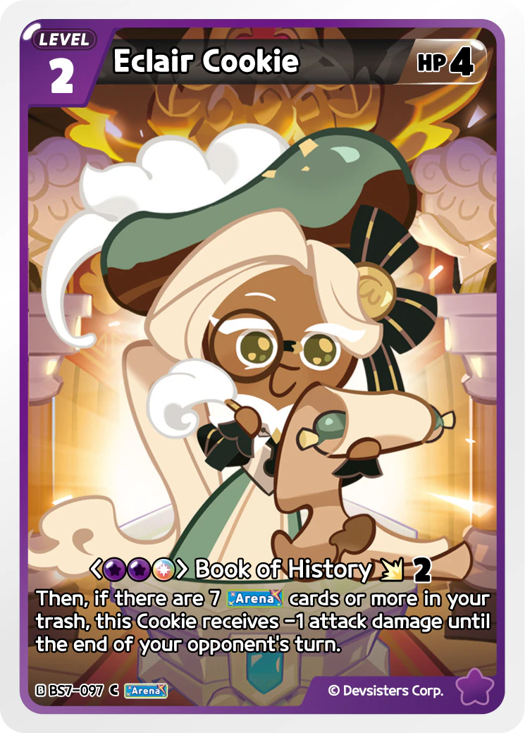 Eclair Cookie - BS7-097 [C]