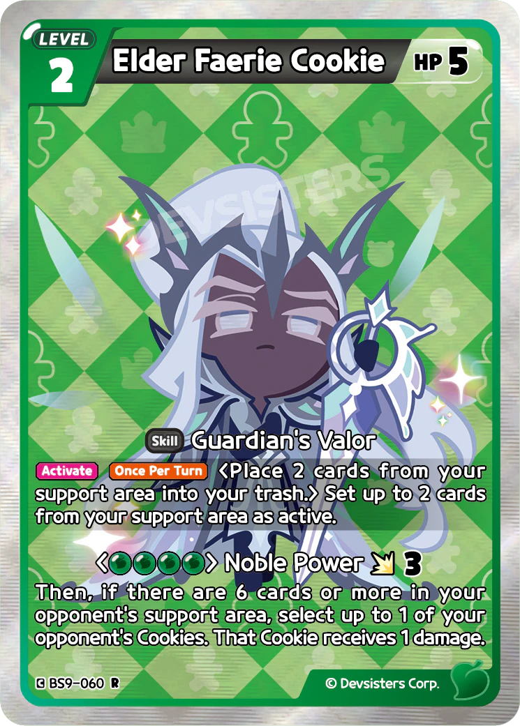 Elder Faerie Cookie - BS9-060 [R]