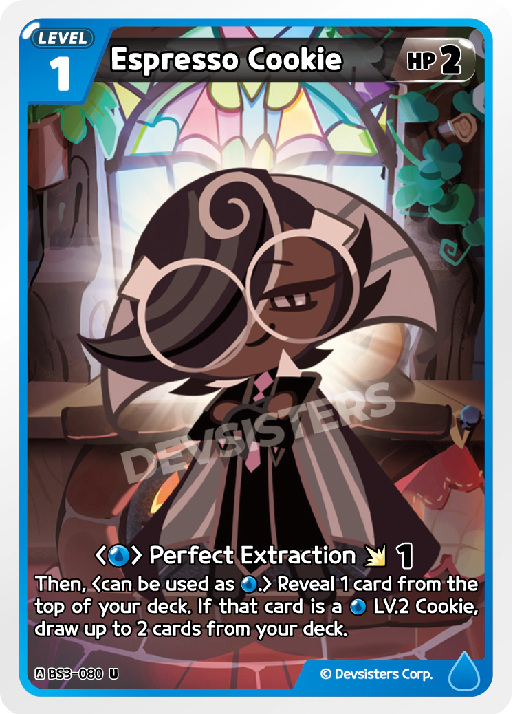 Espresso Cookie - BS3-080 [U]