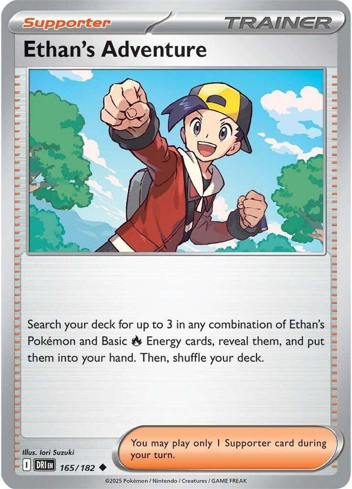 Ethan's Adventure - 165/182 - Destined Rivals - [Reverse Holo]