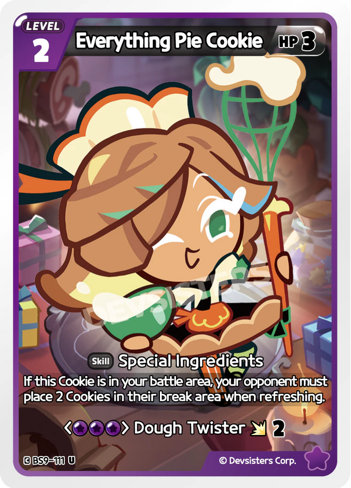 Everything Pie Cookie - BS9-111 [U]