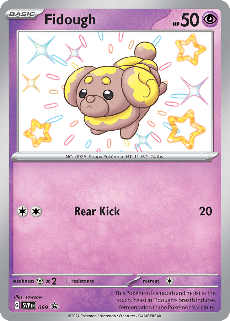 Fidough - 069/215 - Scarlet & Violet Black Star Promos