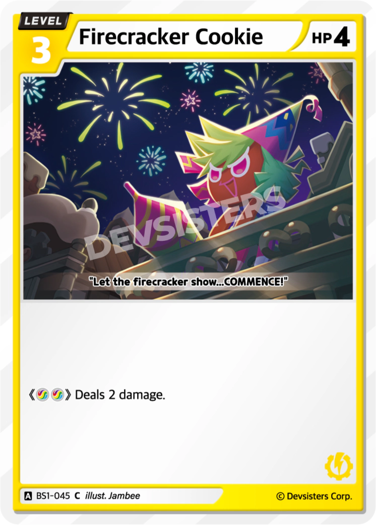 Firecracker Cookie - BS1-045 [C]