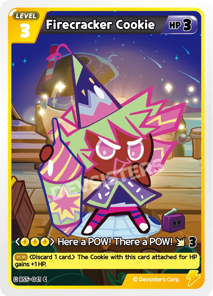 Firecracker Cookie - BS5-041 [C]