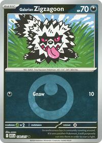 Galarian Zigzagoon (Energy Symbol Pattern) - 130 - Ascended Heroes - [Energy Pattern]