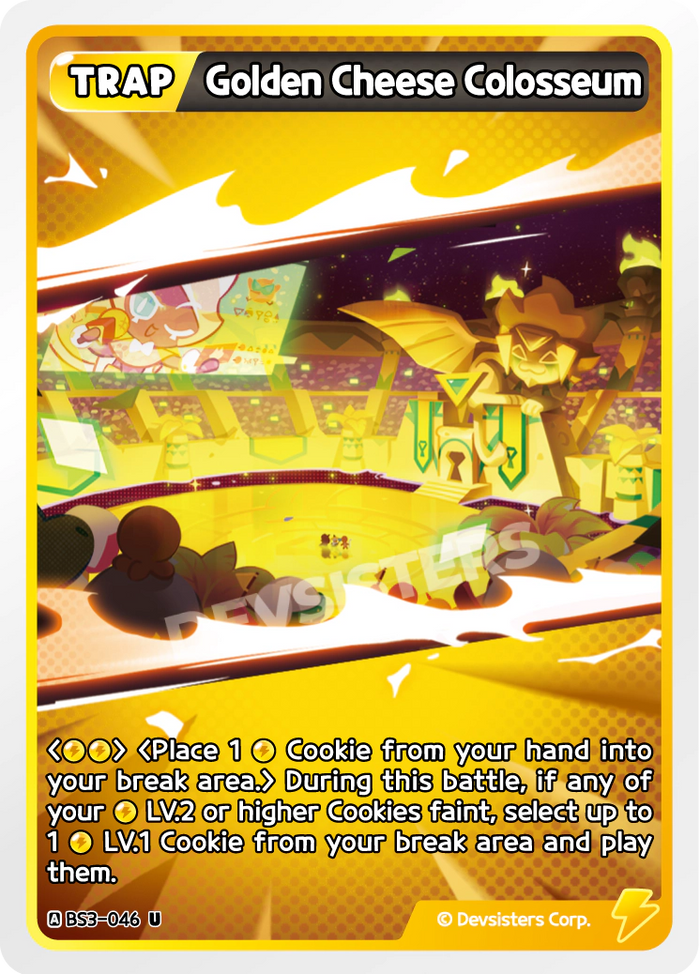 Golden Cheese Colosseum - BS3-046 [U]