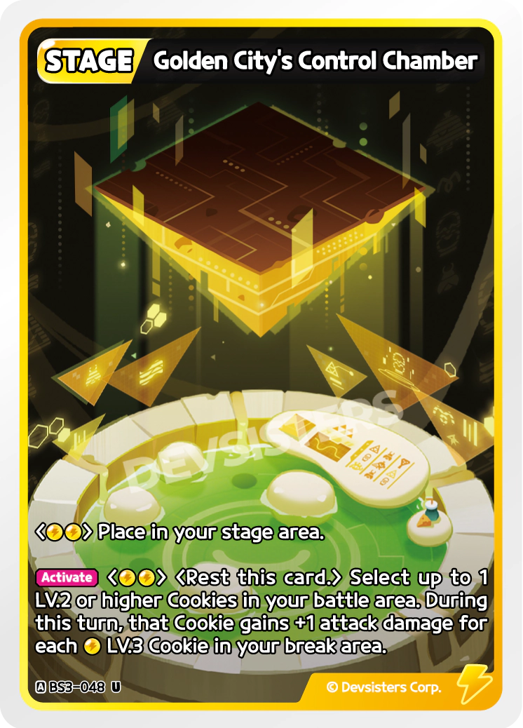 Golden City's Control Chamber - BS3-048 [U]