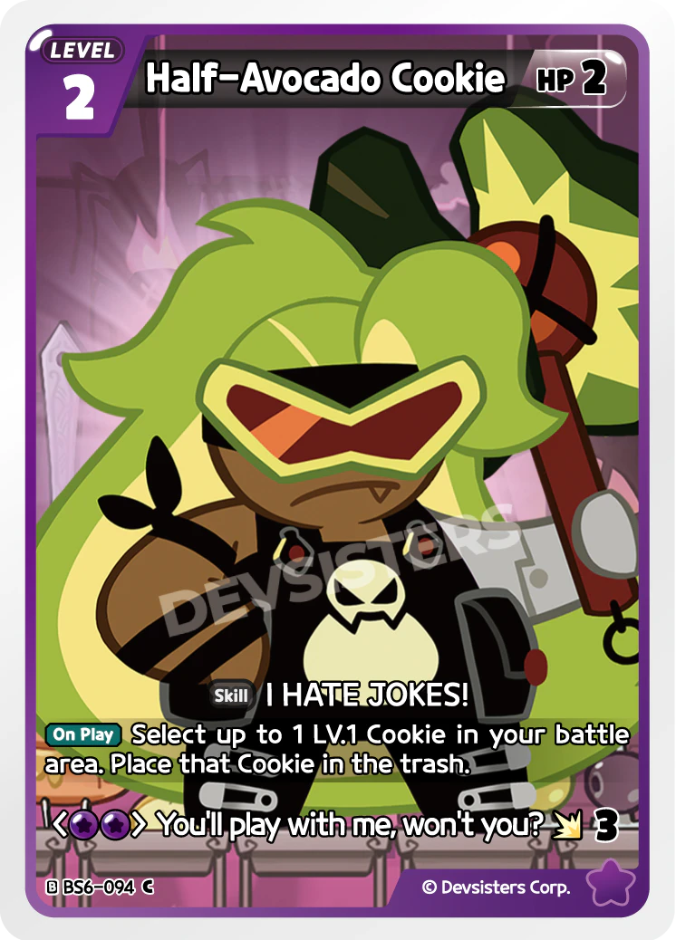 Half-Avocado Cookie - BS6-094 [C]