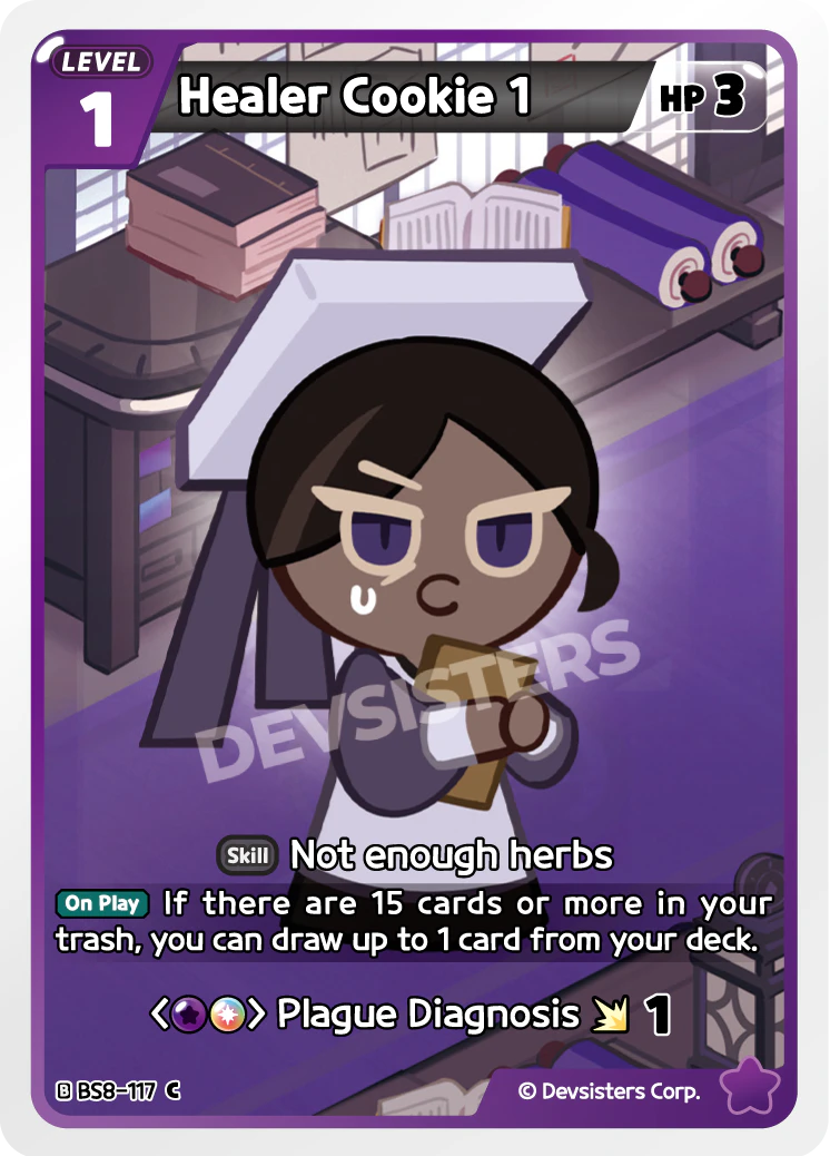Healer Cookie 1 - BS8-117 [C]