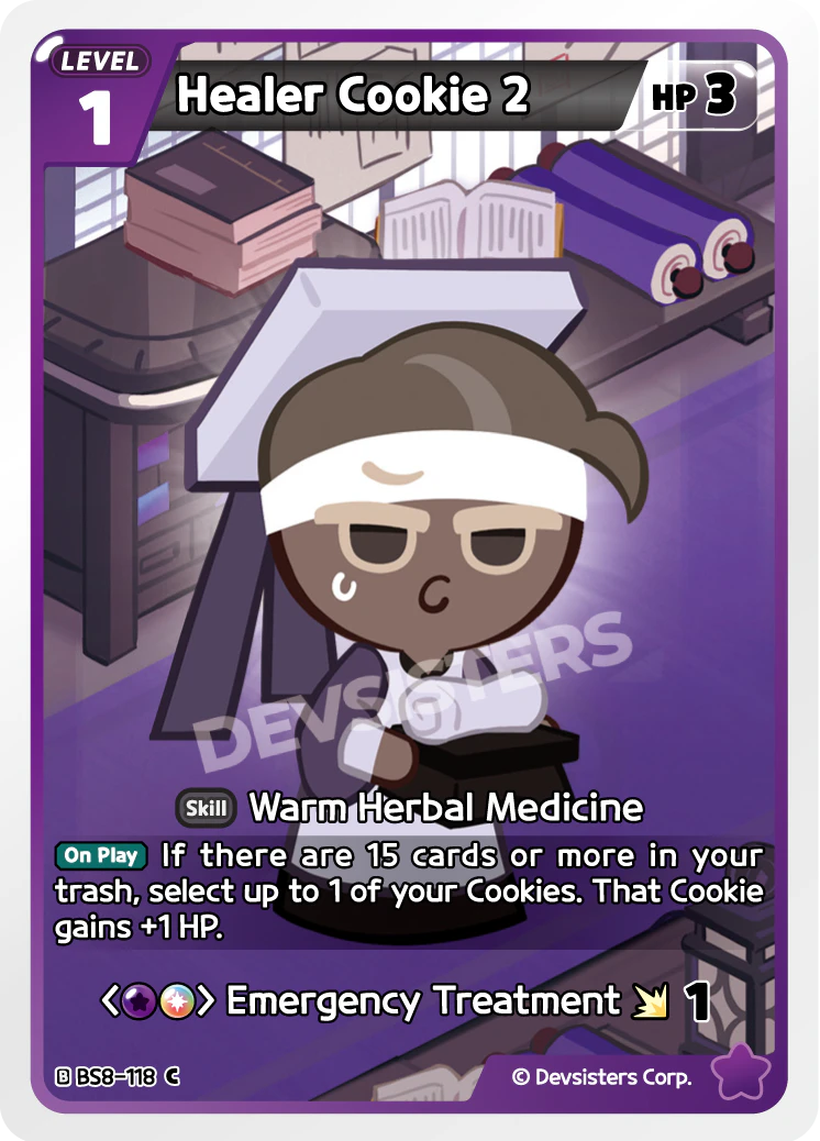 Healer Cookie 2 - BS8-118 [C]