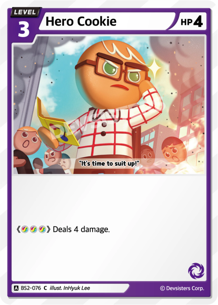 Hero Cookie - BS2-076 [C]
