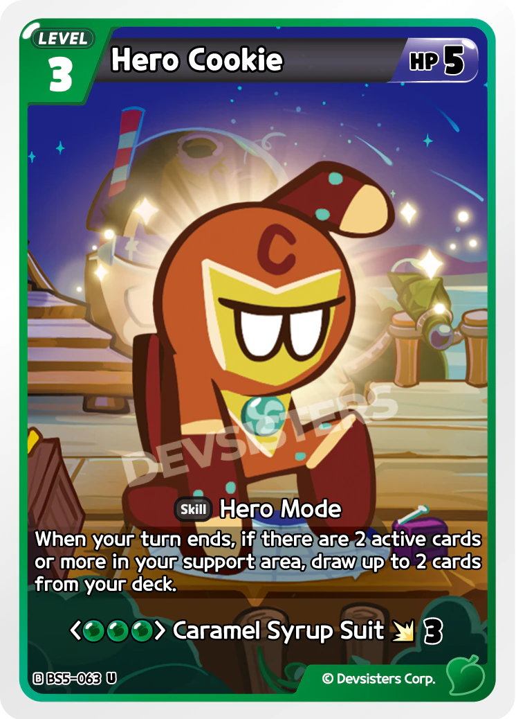 Hero Cookie - BS5-063 [U]