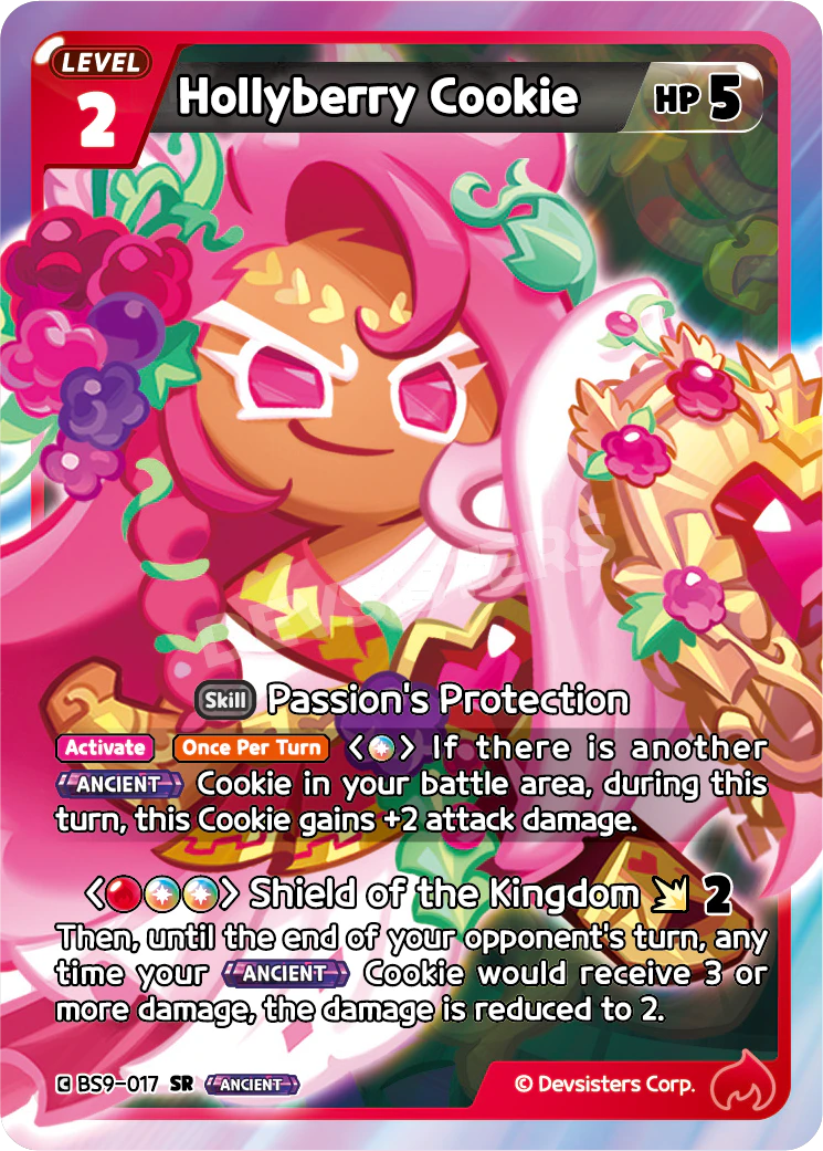 Hollyberry Cookie - BS9-017 [SR]