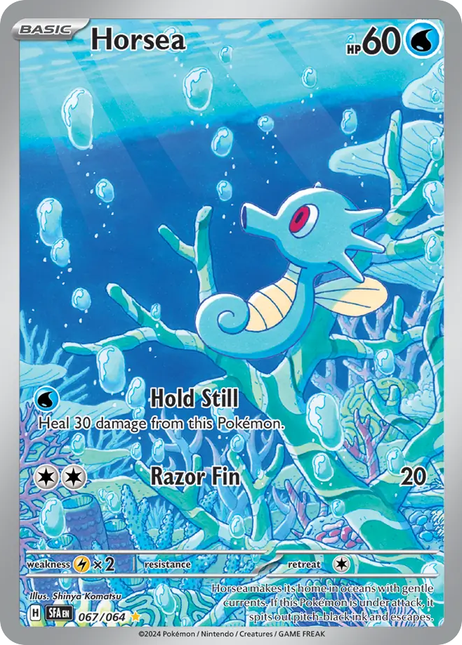 Horsea - 067/64 - Shrouded Fable