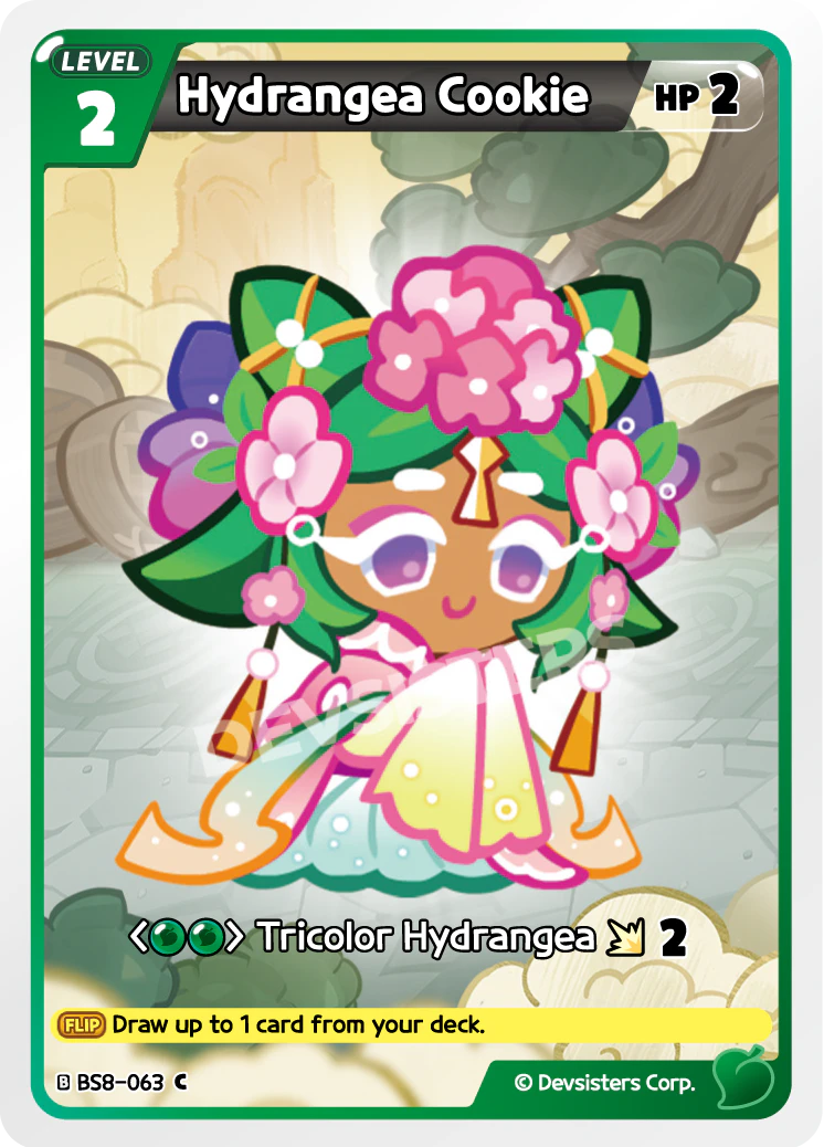 Hydrangea Cookie - BS8-063 [C]