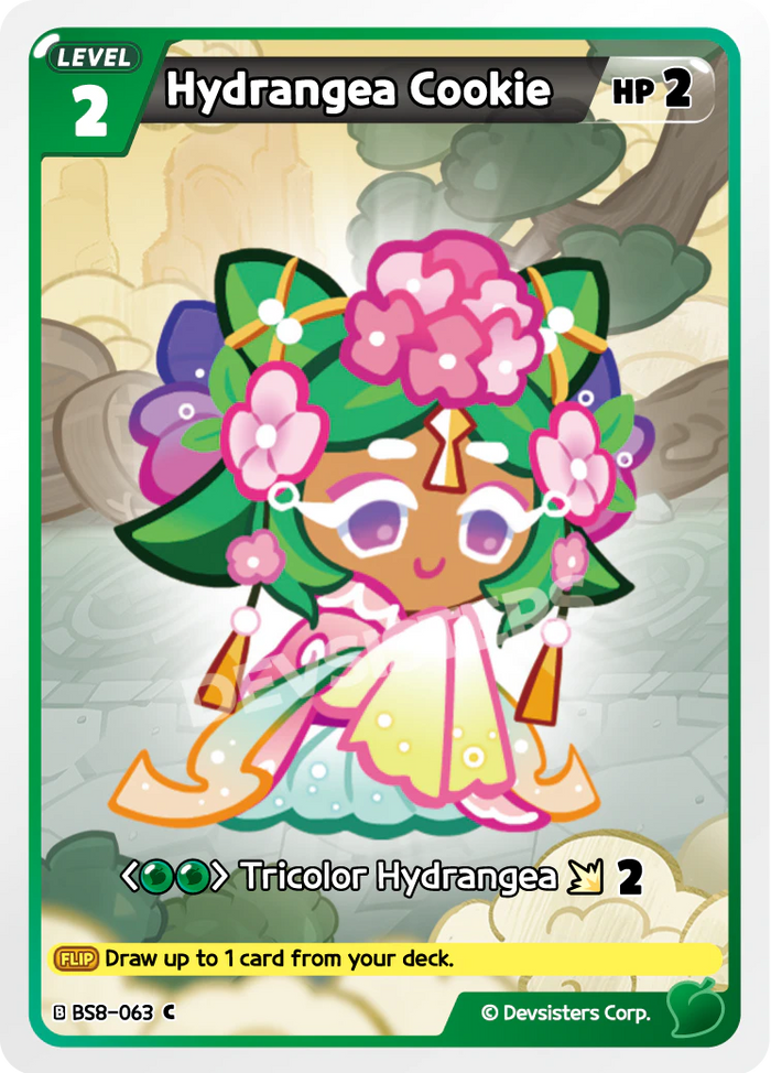 Hydrangea Cookie - BS8-063 [C]