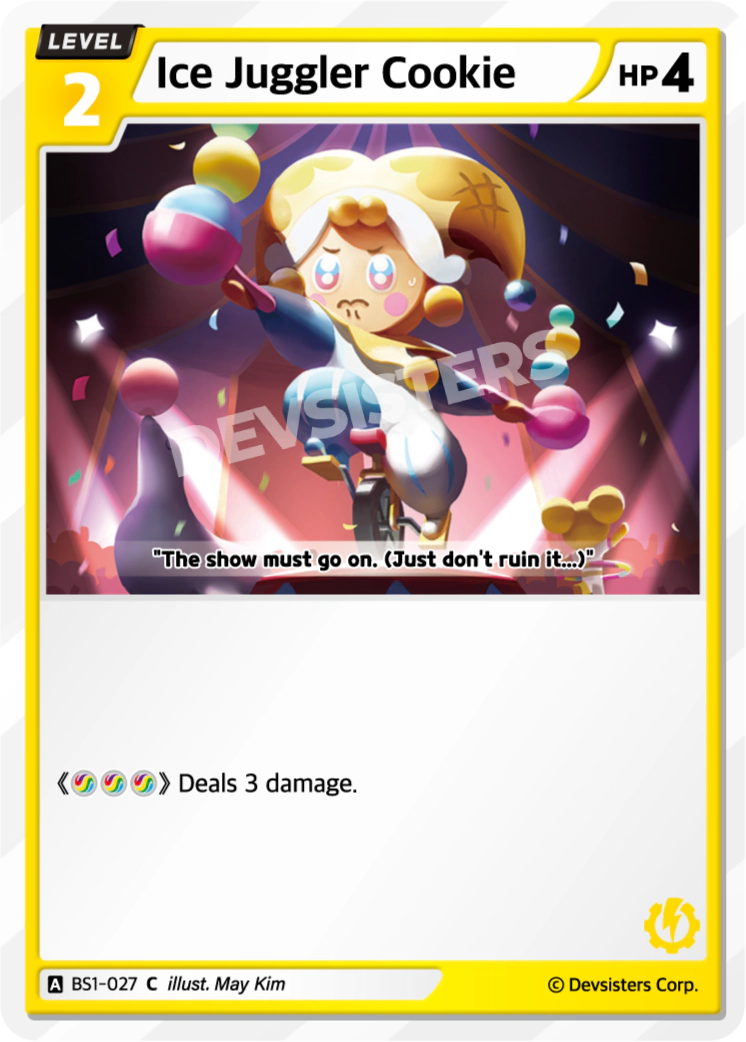 Ice Juggler Cookie - BS1-027 [C]