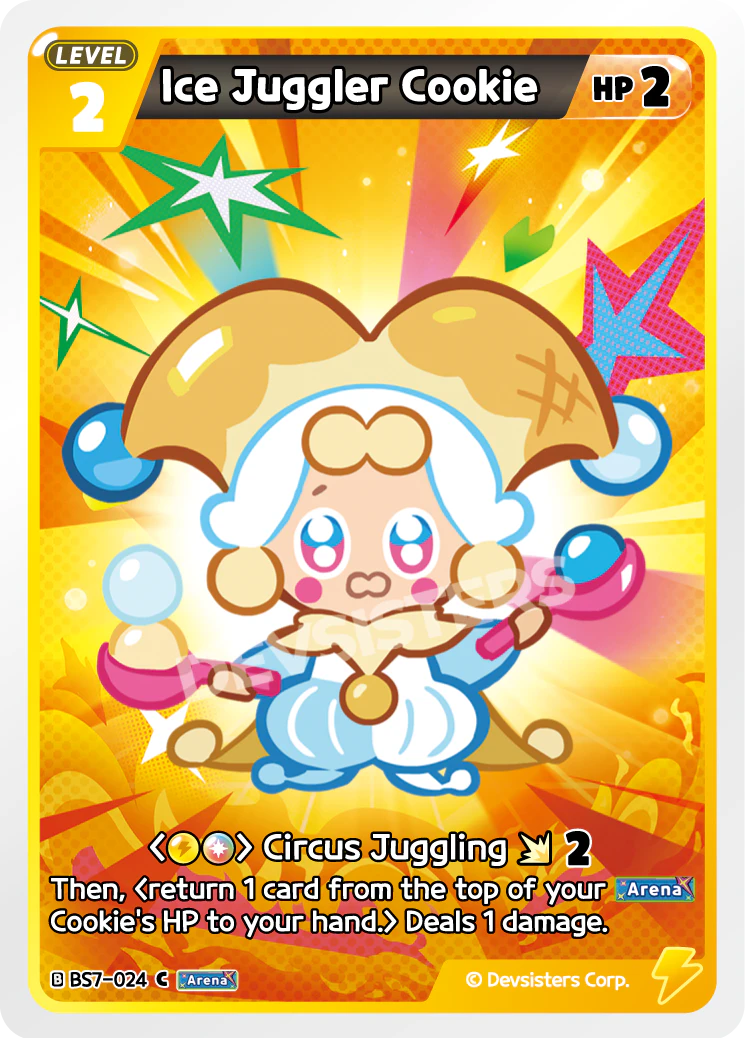Ice Juggler Cookie - BS7-024 [C]