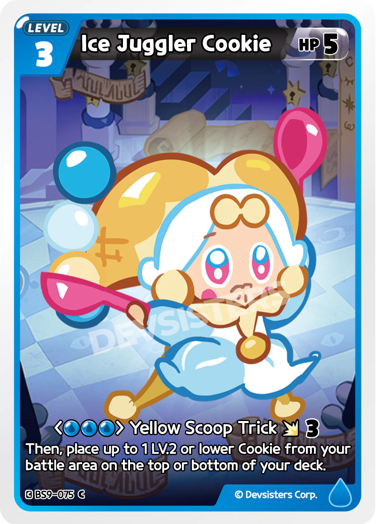 Ice Juggler Cookie - BS9-075 [C]