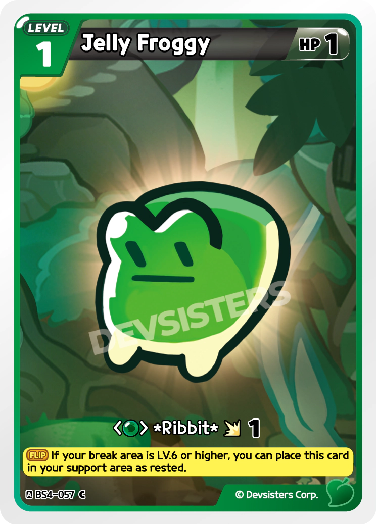 Jelly Froggy - BS4-057 [C] - 2nd Art Work