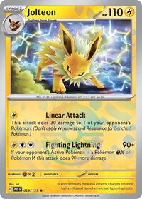 Jolteon (Poke Ball Pattern) - 029 - Prismatic Evolutions - [Poke Ball Pattern]