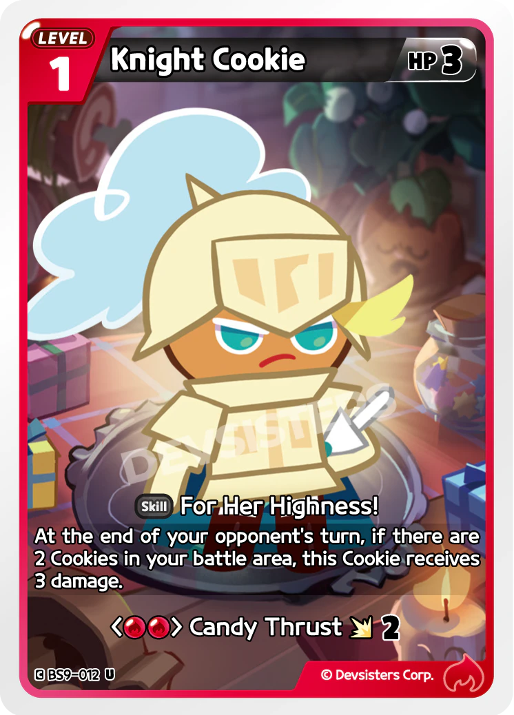 Knight Cookie - BS9-012 [U]