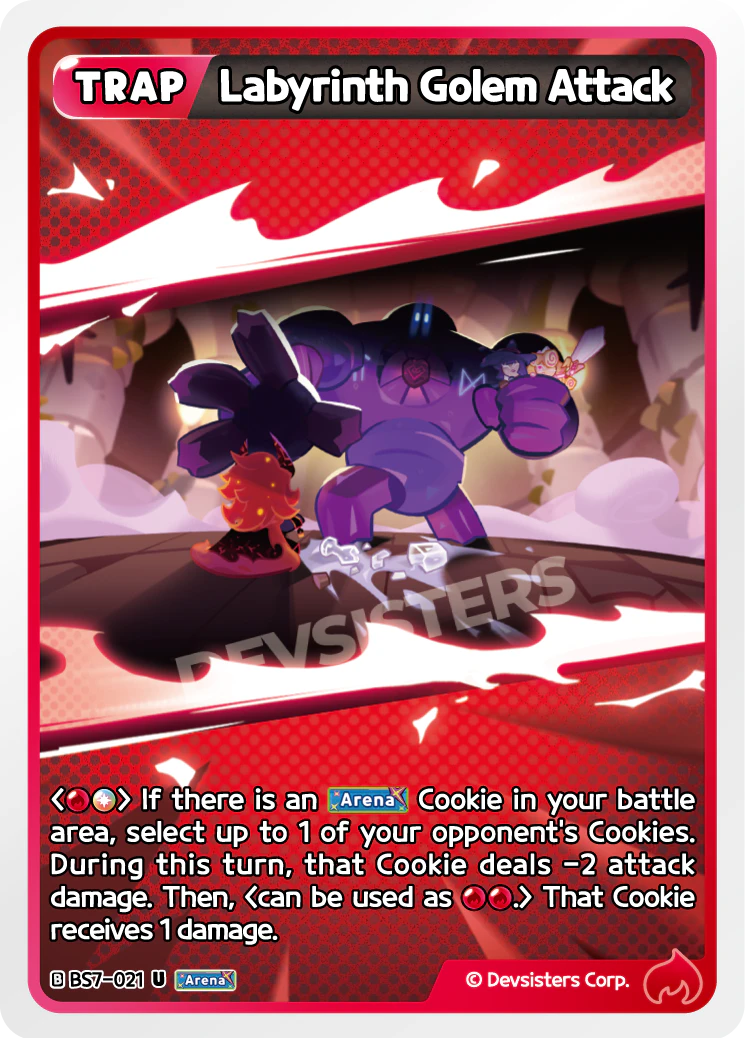 Labyrinth Golem Attack - BS7-021 [U]