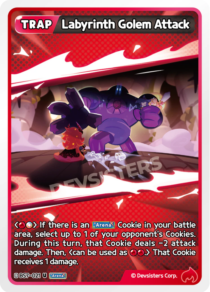 Labyrinth Golem Attack - BS7-021 [U]
