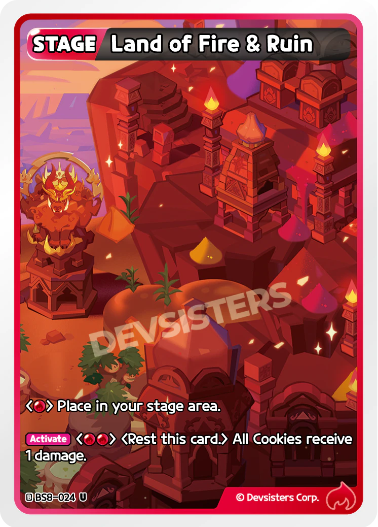 Land of Fire & Ruin - BS8-024 [U]