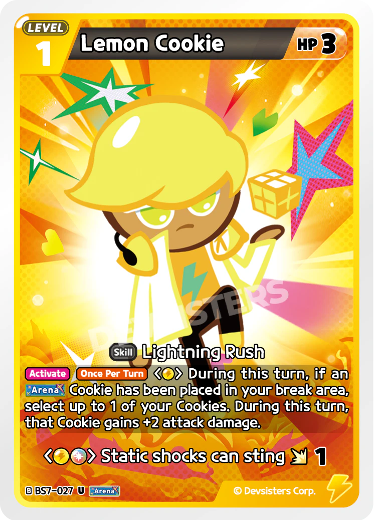 Lemon Cookie - BS7-027 [U]