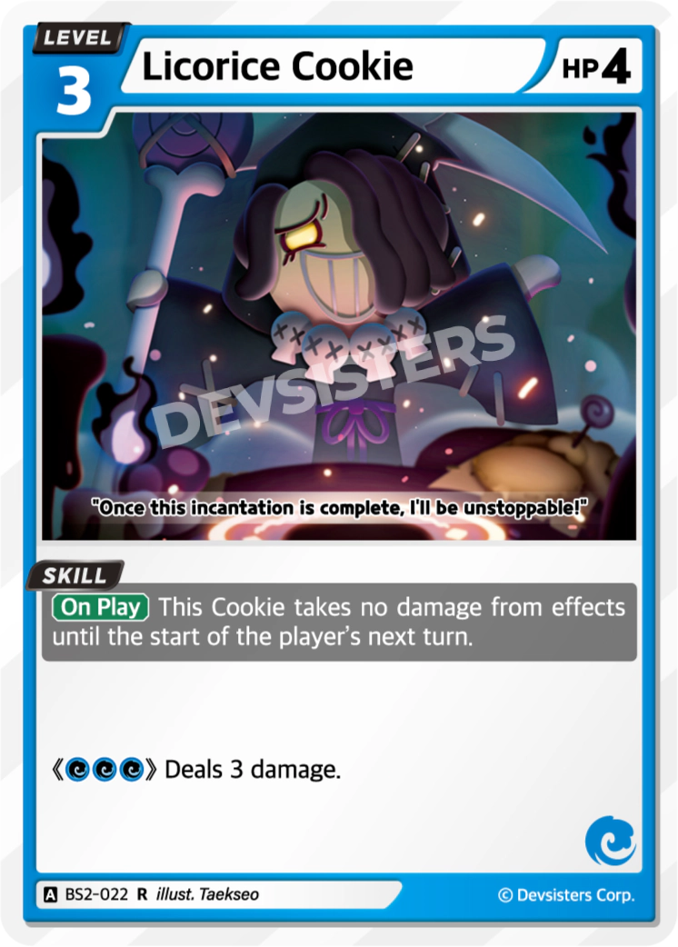 Licorice Cookie - BS2-022 [R]
