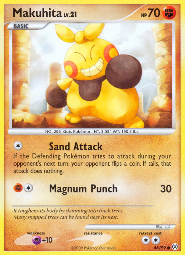 Makuhita - 068/99 - Arceus