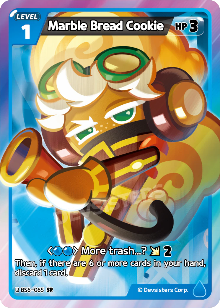 Marble Bread Cookie - BS6-065 [SR]
