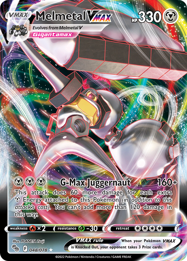 Melmetal VMAX - 048/78 - Pokémon GO