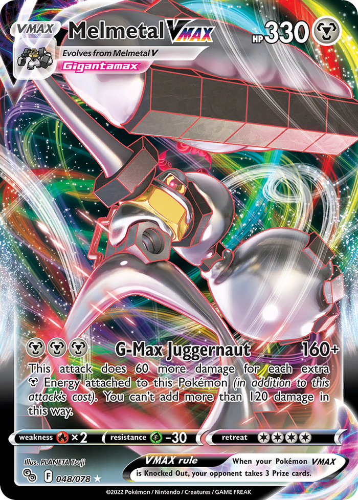 Melmetal VMAX - 048/78 - Pokémon GO