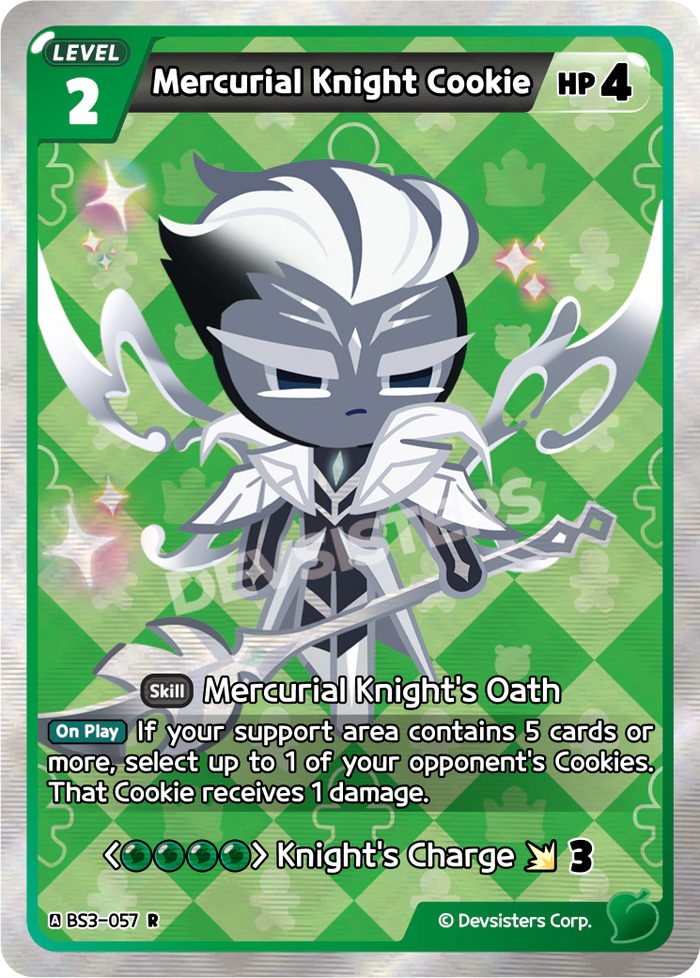 Mercurial Knight Cookie - BS3-057 [R]