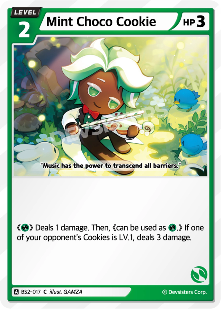 Mint Choco Cookie - BS2-017 [C]
