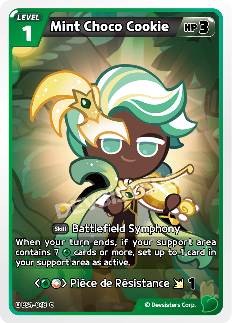 Mint Choco Cookie - BS4-048 [C]